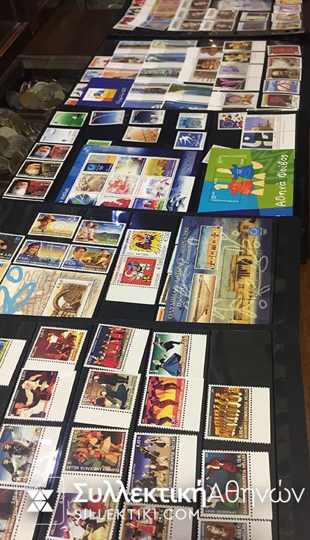 Συλλογή σε ευρώ 80 σετ 16 φεγιε 2002-2009 λουξ