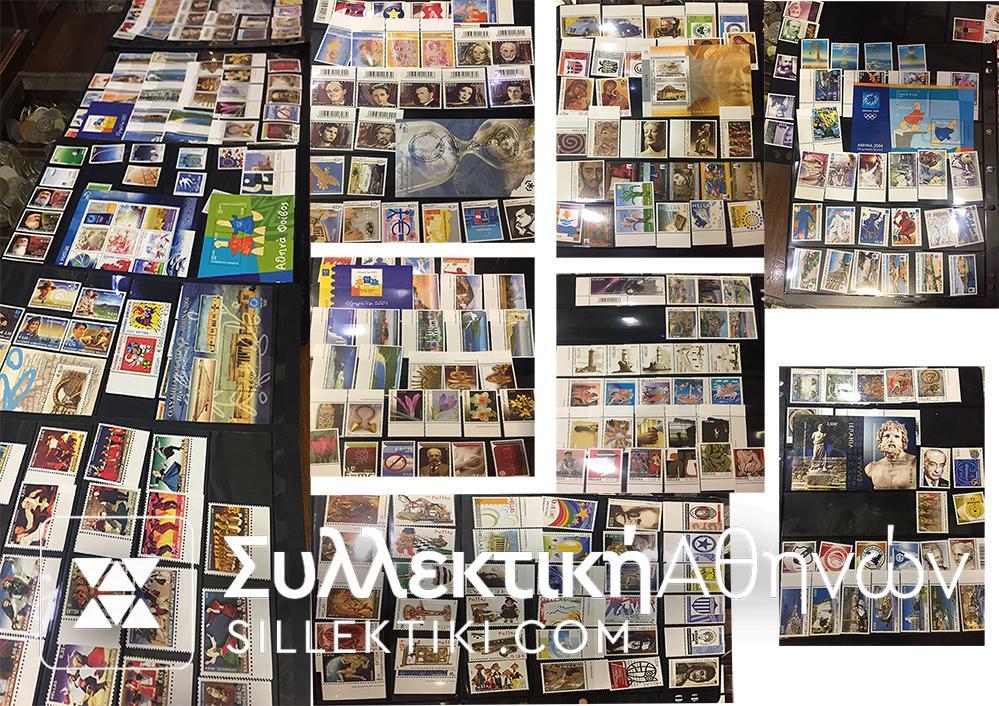 Collection of 80 set 2002-2009 Mint NH