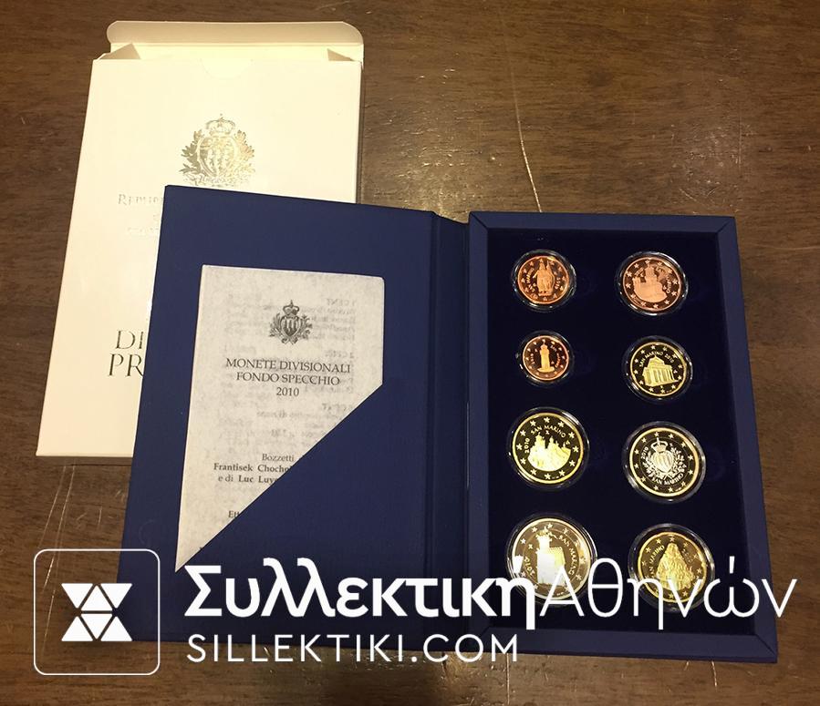 SAN MARINO Proof Set 2010