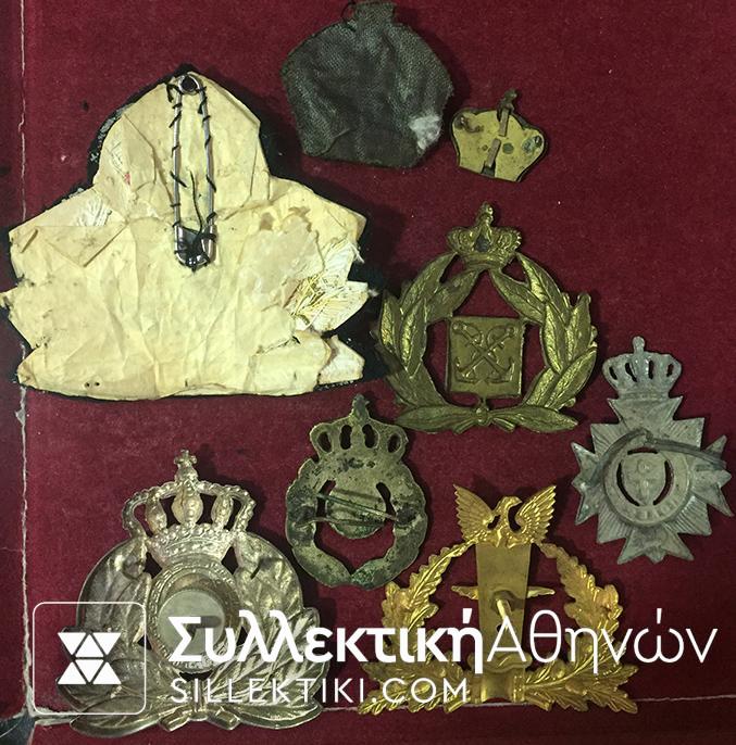 Συλλογή με 8 σήματα καπέλων