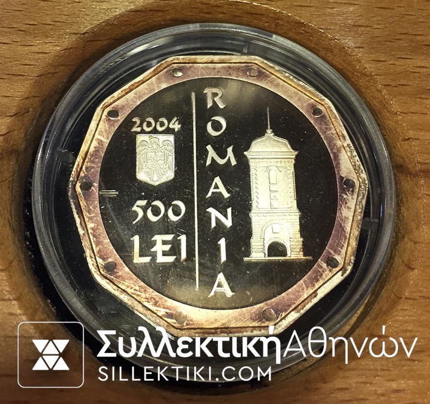 POYMANIA Set 2 X 500 Lei 2004 RARE