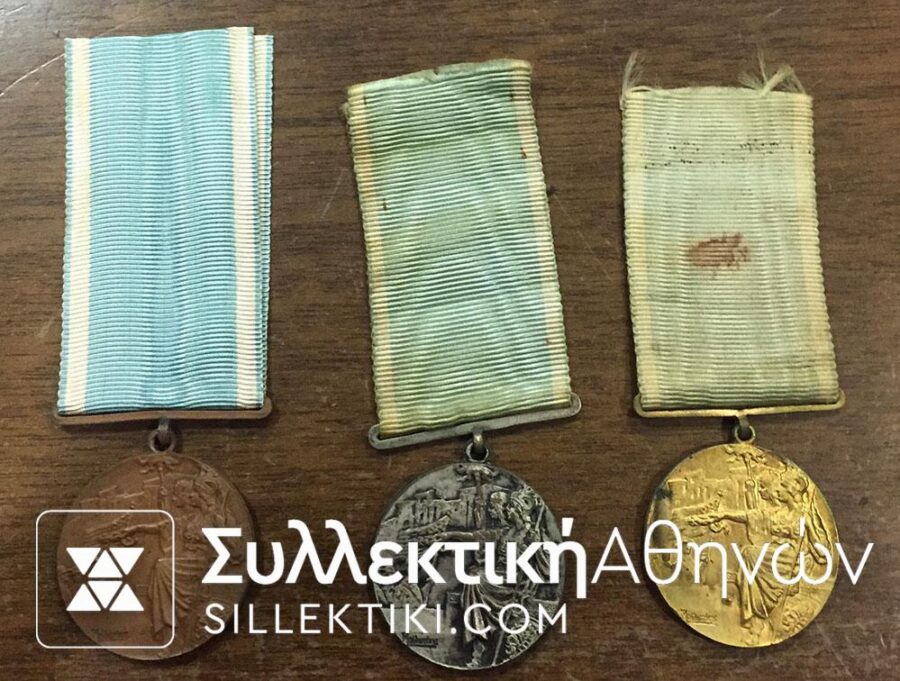 set of 3 Legion Medal 1930