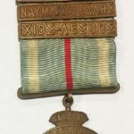 Greece -Turkey Medal with 4 Navy Clasp