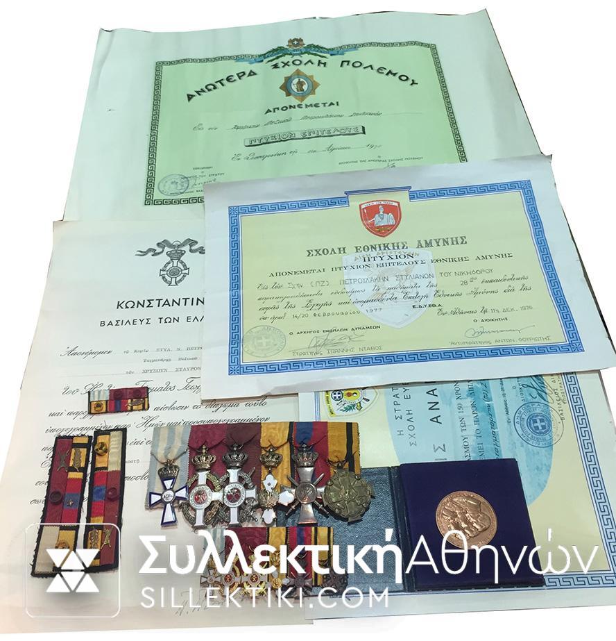 Collection Of Bar Of Medals etx