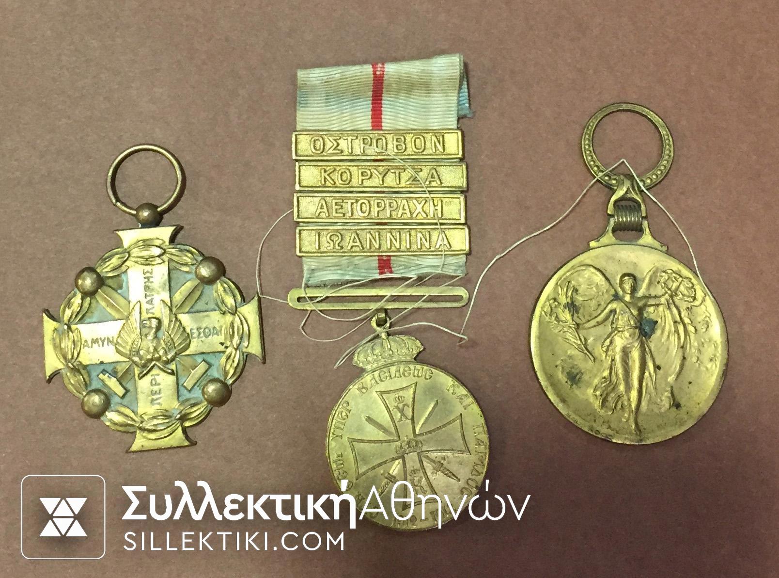 3 Medal of WWI