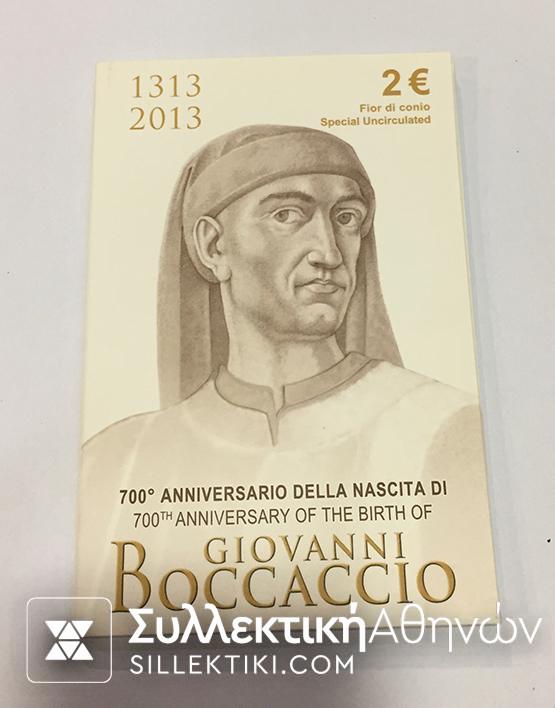 ITALY 2 EURO 2013 "BOCCACCIO"