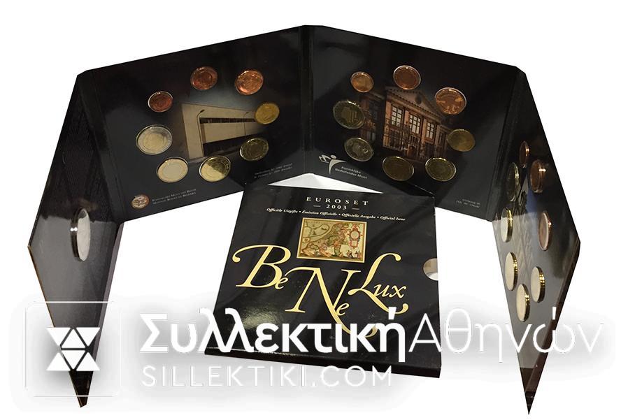 BENELUX 2003 (3 set and medal) Blister