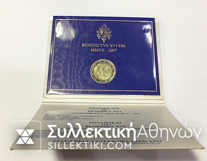 VATICAN 2 Euro 2007 (Blister)