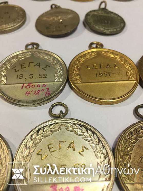 23 Μετάλλι Ενός Αθλητή όλα διαφορετικά και απονεμημένα