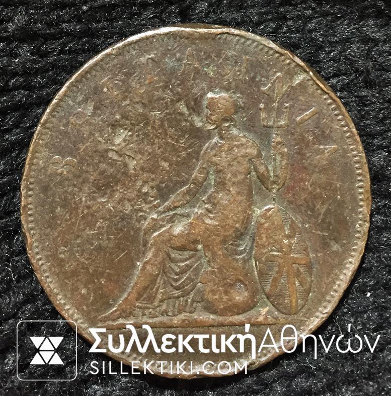 2 Οβολοί Ιονικό Κράτος 1819 F