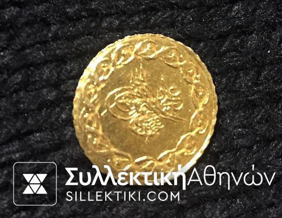 TURKEY 1 /4 Cedid Mahmudiye 1223/29 UNC