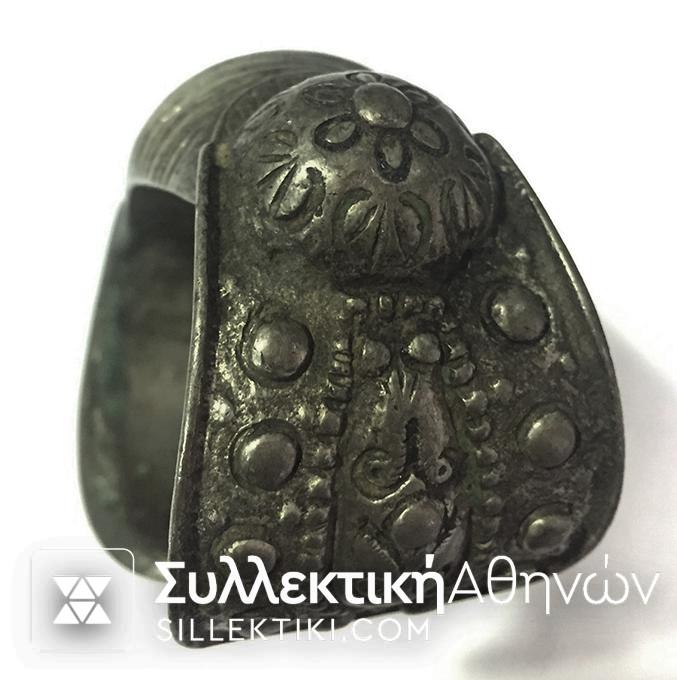 Βραχιόλι Θράκης "Γέφυρα" Ασημόχαλκο