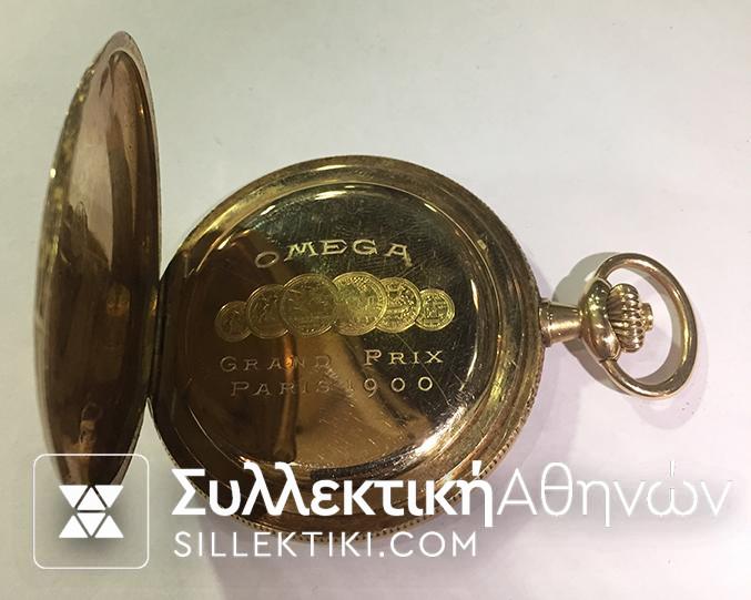 Ολόχρυσο Ρολόι Τσέπης OMEGA