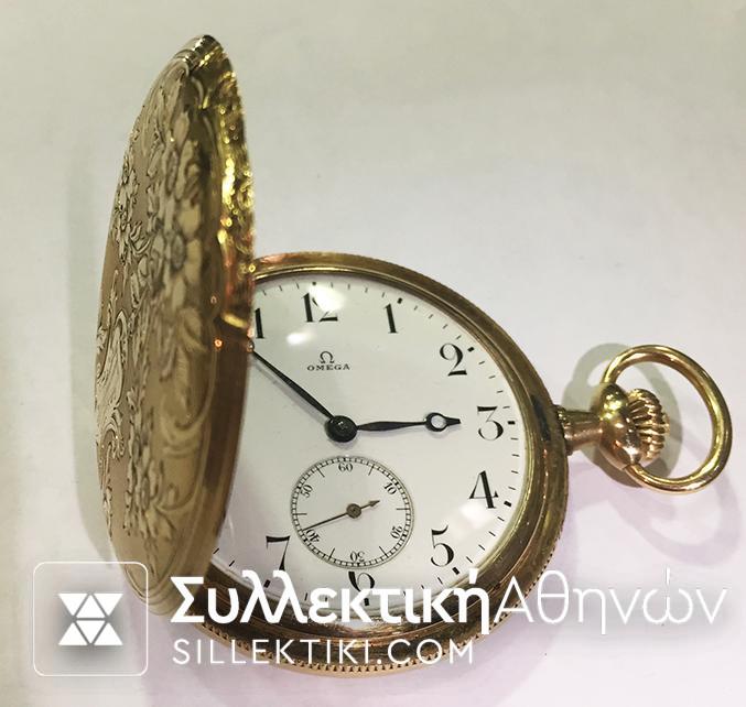 Pocket Watch OMEGA Gold 14k