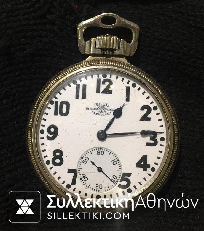Pocket Watch Ball Cleveland Working