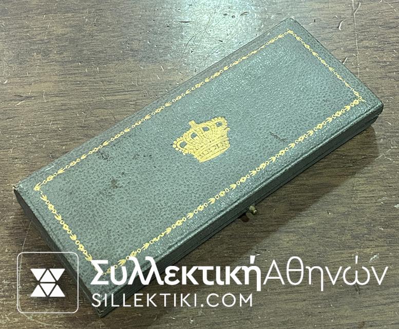 Αργυρός Ιππότης Τάγματος Γεωργίου Κατασκευή κουτιού Mappin and Webb LONDON