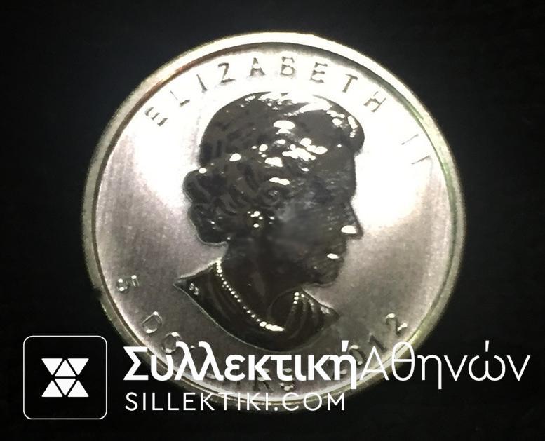 CANADA 5 Dollar 2012 UNC