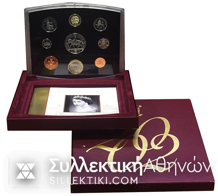 GR. BRITAIN Proof Set 2002
