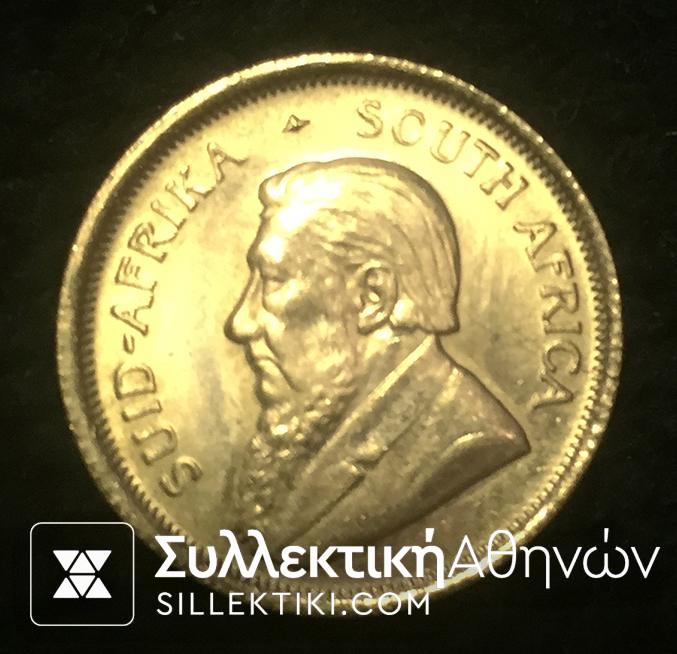 SOUTH AFRICA 1/10 Krugerrand 1985 UNC