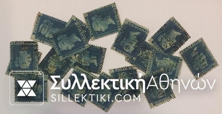 GR> BRITAIN 17 X 2 Pence