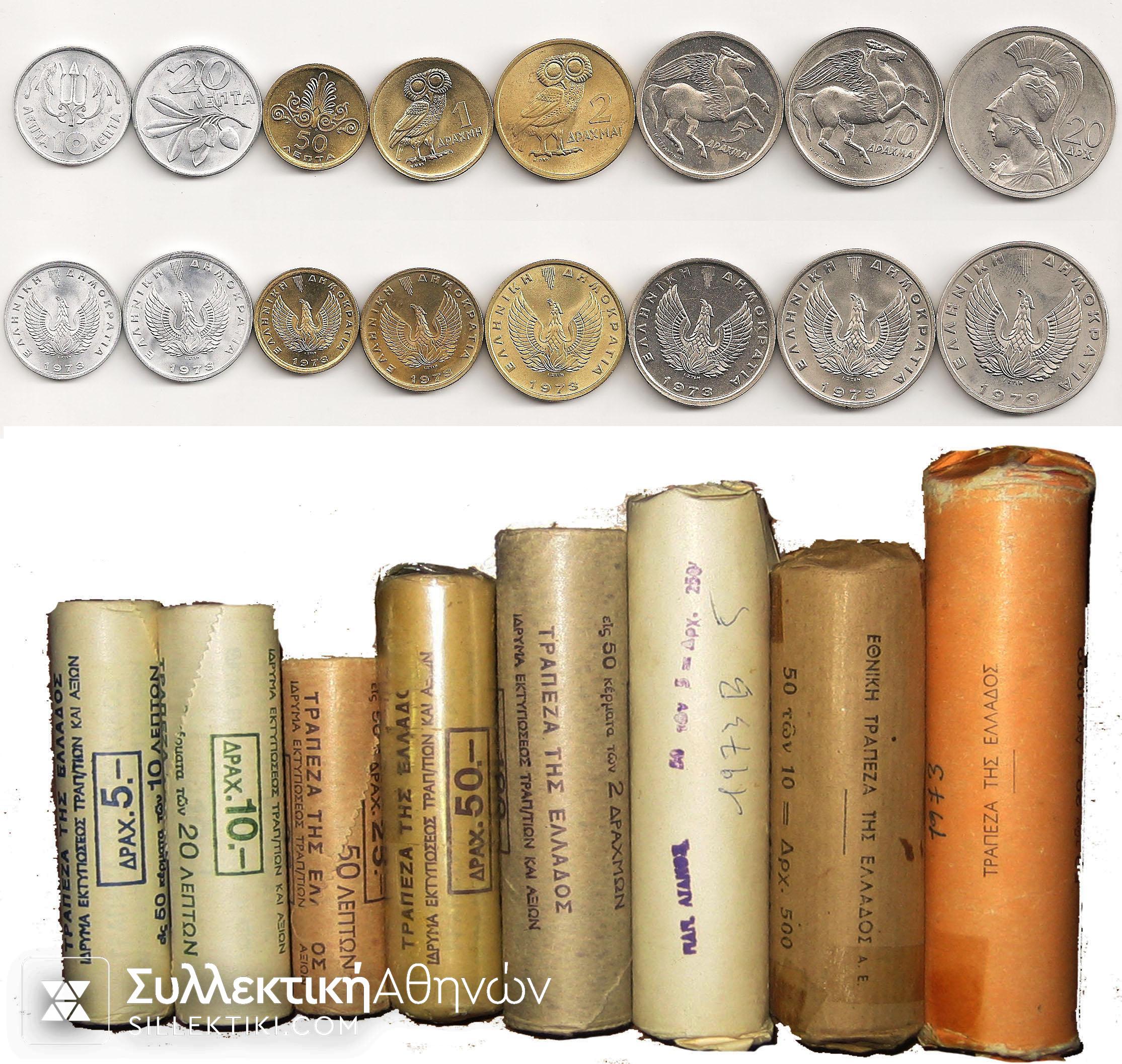 Complete set 1973B