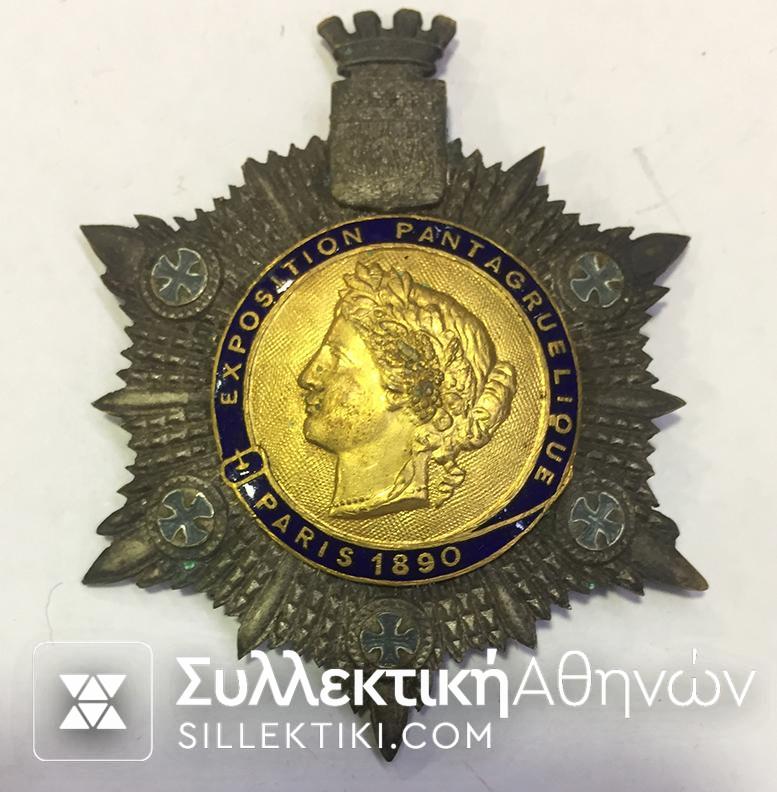 FRANVE EXPOSITION PANTAGRUELIQUE 1890"