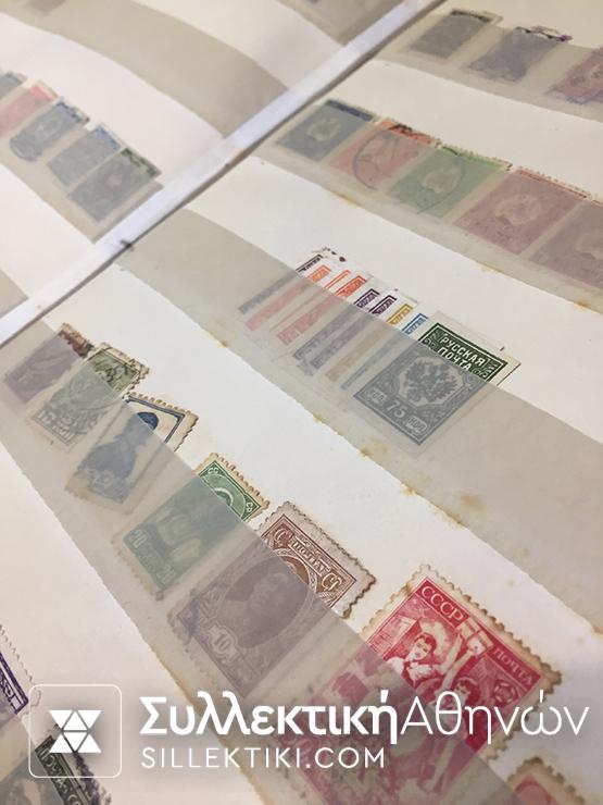 Συλλογή πολύ παλιά παγκόσμια με πάρα πολλά πριν το 1900