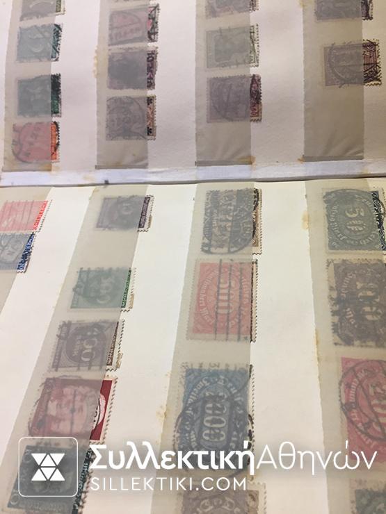 Συλλογή πολύ παλιά παγκόσμια με πάρα πολλά πριν το 1900