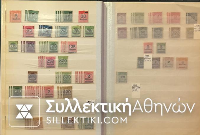 ΓΕΡΜΑΝΙΑ Συλλογή από το 1910 ασφράγιστα