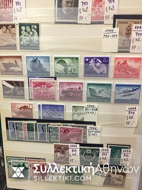 ΓΕΡΜΑΝΙΑ Συλλογή από το 1910 ασφράγιστα