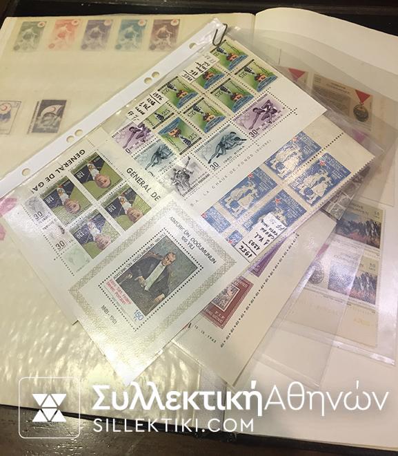 ΤΟΥΡΚΙΑ Συλλογή Ασφράγιστα από το 1900