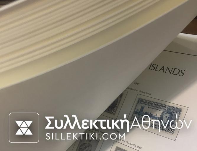 Συλλογή Γραμματοσήμων FALKLAND ISLANDS 1946 - 2000