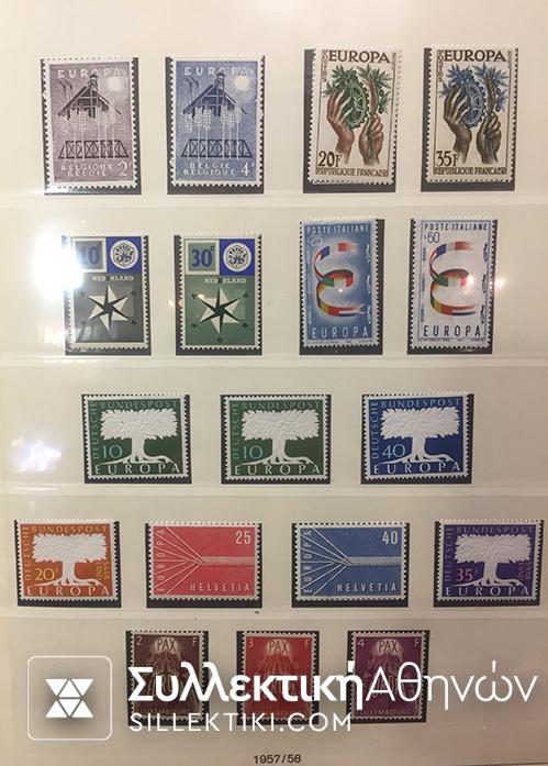 Συλλογή EUROPA 1956-1978 Κομπλέ ΛΟΥΞ