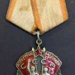 RUSSIA Order Of Honour Rare With Flat Back
