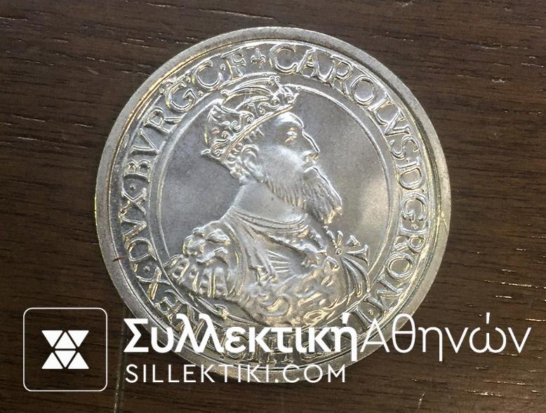 BELGIUM Silver Coin 5 Ecu UNC
