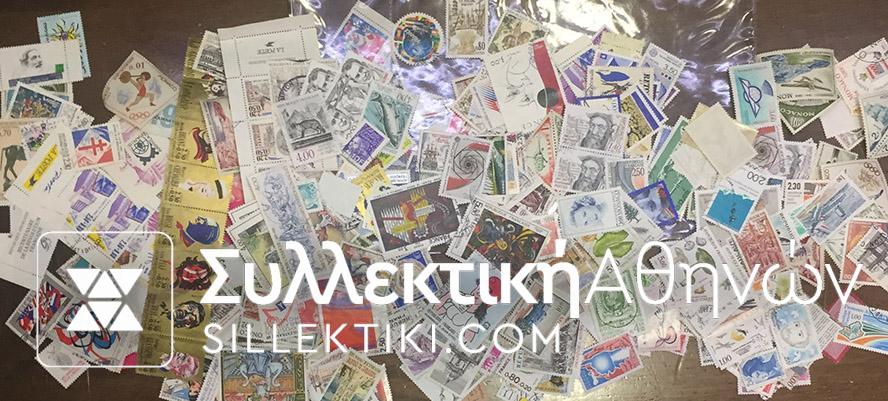 FRANCE Mix of Used and Mint Stamps hundreds F-VF