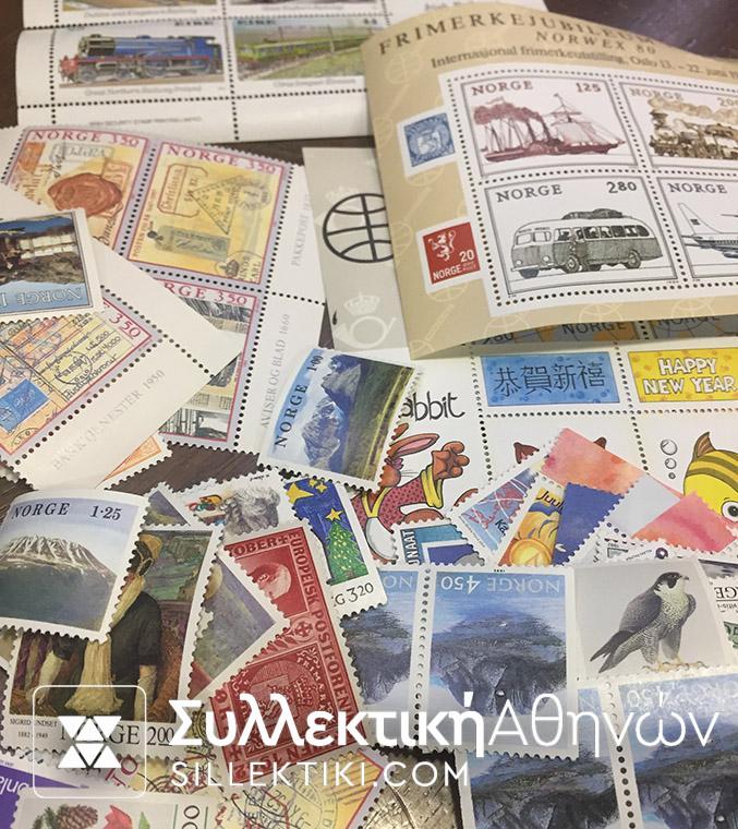 mix of MNH stamps from Norway