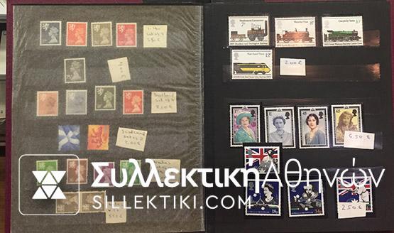 ΑΓΓΛΙΑ ΣΥΛΛΟΓΗ 1965-1980 πάνω από 40 σετ MNH