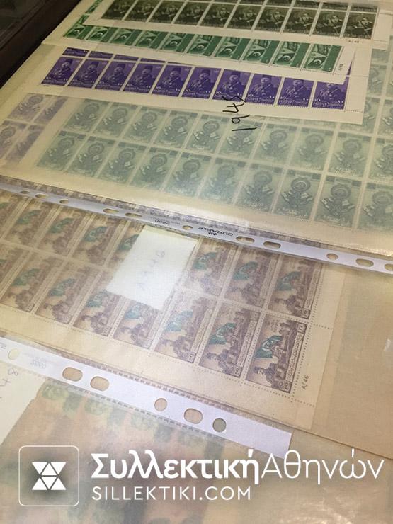 ΑΙΓΥΠΤΟΣ Συλλογή 140 Διαφορετκά Φύλλα 1944-1964