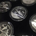 MARSHAL ISLAND Collection of 24 X 5 0Dollar with Aerplanes