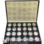 MARSHAL ISLAND Collection of 24 X 5 0Dollar with Aerplanes