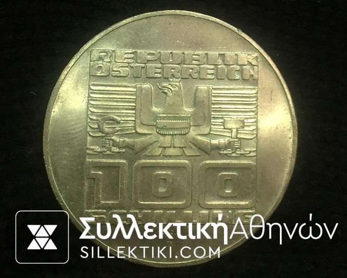 AUSTRIA 100 Shilling UNC
