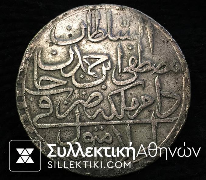 TURKEY 2 Zolota1171 (1757-72) XF