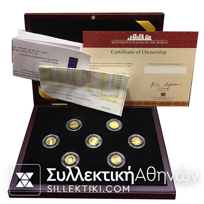 FIJI 7 GOLD Coins. 2006 FIJI 5 DOLLARS