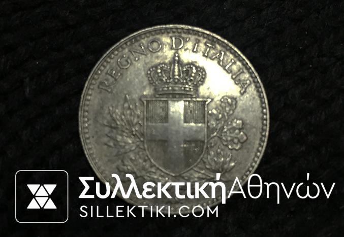 ITALY 20 Cent. 1918 AU