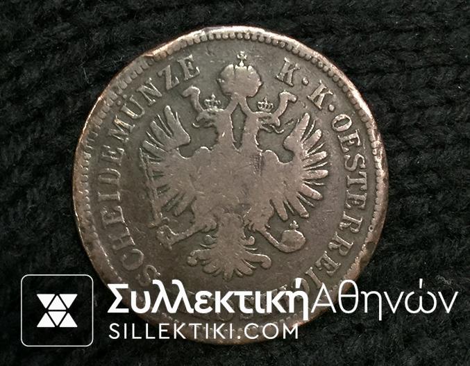 AUSTRIA 4 Kr. 1861 VF