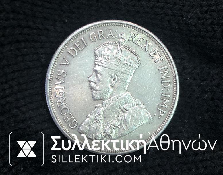 CYPRUS 45 Piastre 1928 XF