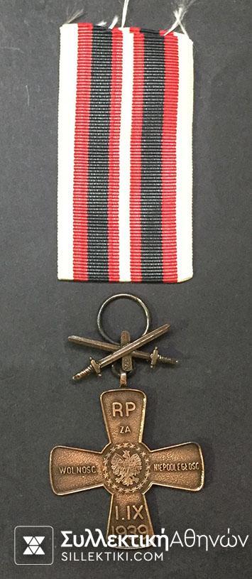 POLAND COPY OF CROSS OF FREEDOM