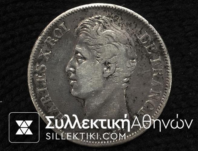 FRANCE 5 Franc 1829 F/VF