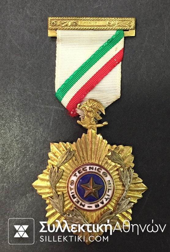 MEXICO Medal Military Of Merirt